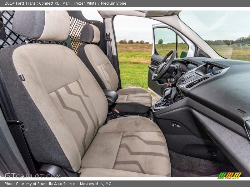 Frozen White / Medium Stone 2014 Ford Transit Connect XLT Van