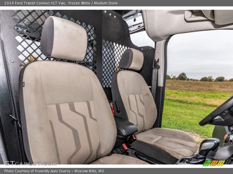 Frozen White / Medium Stone 2014 Ford Transit Connect XLT Van