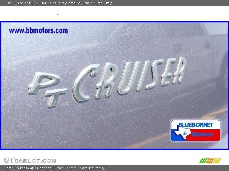 Opal Gray Metallic / Pastel Slate Gray 2007 Chrysler PT Cruiser