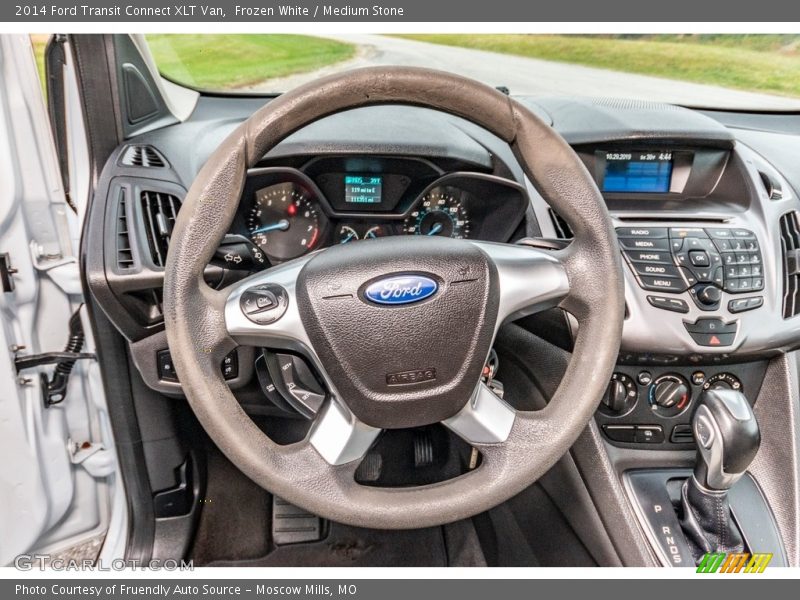 Frozen White / Medium Stone 2014 Ford Transit Connect XLT Van