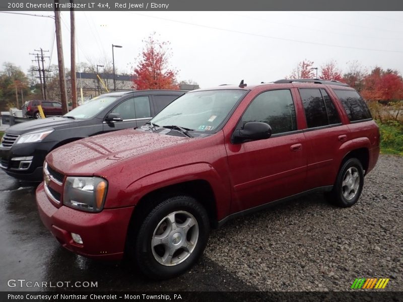 Red Jewel / Ebony 2008 Chevrolet TrailBlazer LT 4x4
