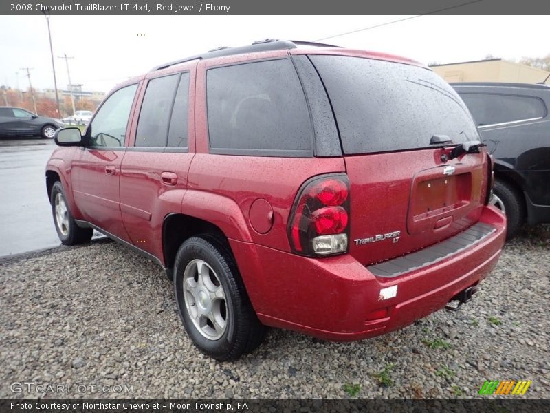 Red Jewel / Ebony 2008 Chevrolet TrailBlazer LT 4x4