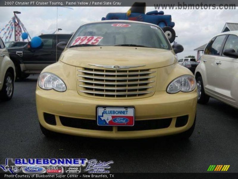 Pastel Yellow / Pastel Slate Gray 2007 Chrysler PT Cruiser Touring