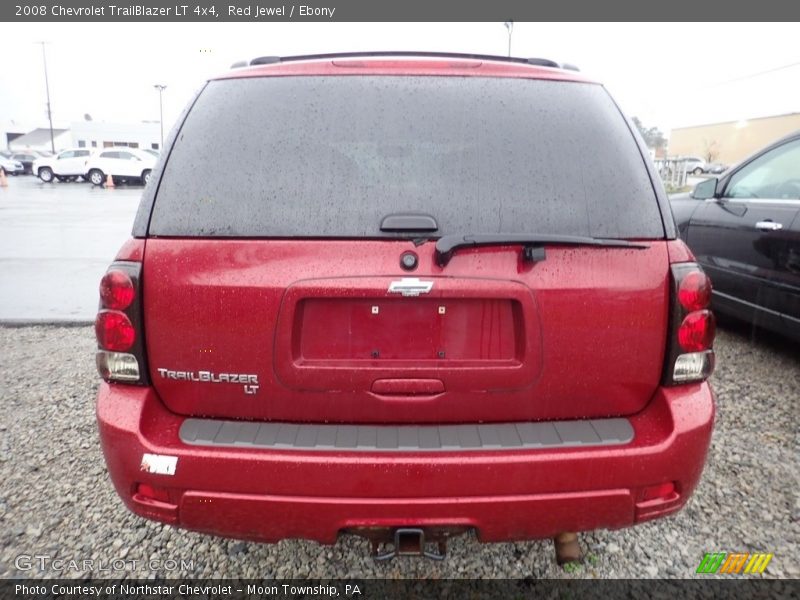 Red Jewel / Ebony 2008 Chevrolet TrailBlazer LT 4x4