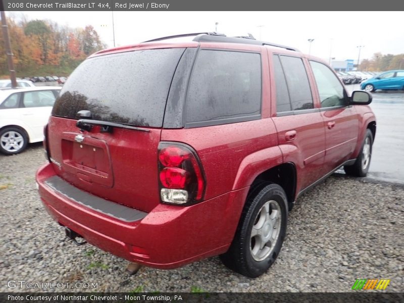 Red Jewel / Ebony 2008 Chevrolet TrailBlazer LT 4x4