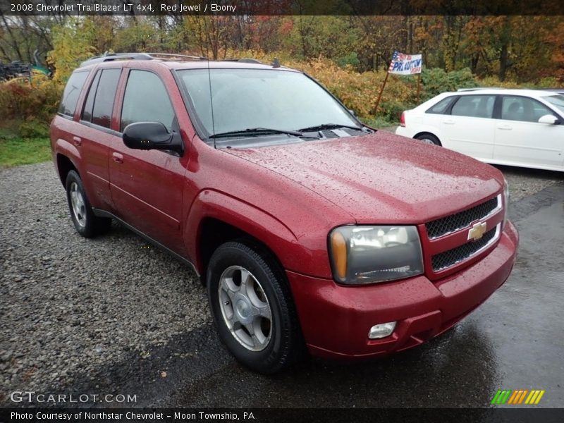 Red Jewel / Ebony 2008 Chevrolet TrailBlazer LT 4x4