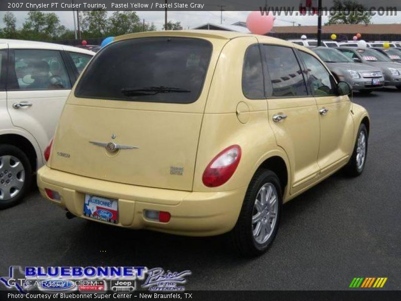 Pastel Yellow / Pastel Slate Gray 2007 Chrysler PT Cruiser Touring
