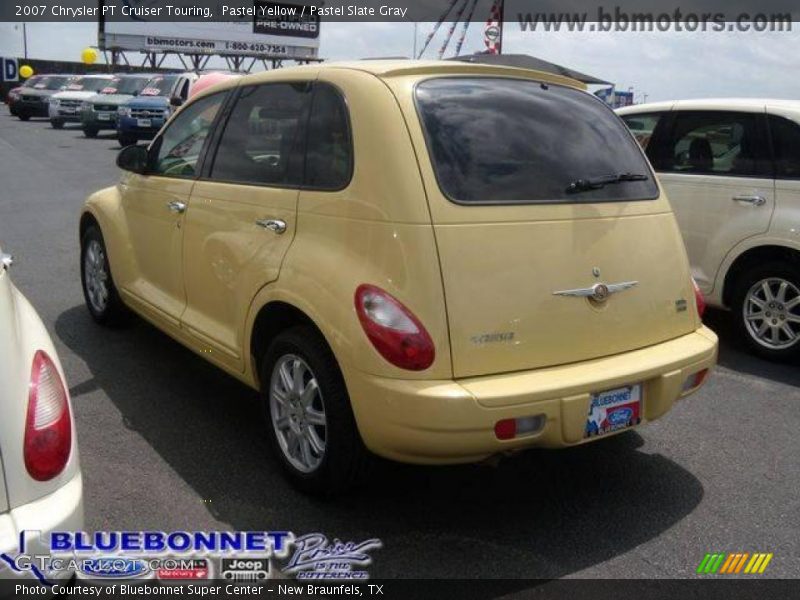 Pastel Yellow / Pastel Slate Gray 2007 Chrysler PT Cruiser Touring