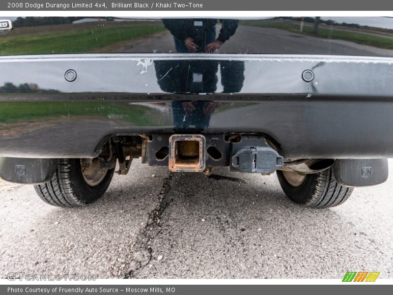 Brilliant Black / Khaki Two-Tone 2008 Dodge Durango Limited 4x4