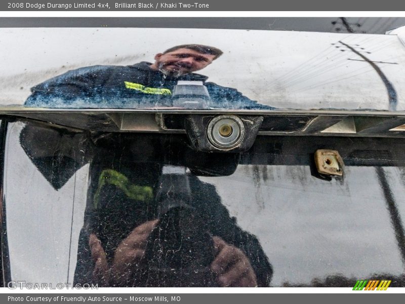 Brilliant Black / Khaki Two-Tone 2008 Dodge Durango Limited 4x4