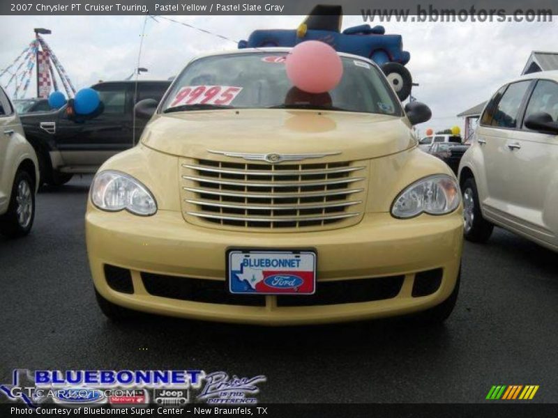 Pastel Yellow / Pastel Slate Gray 2007 Chrysler PT Cruiser Touring