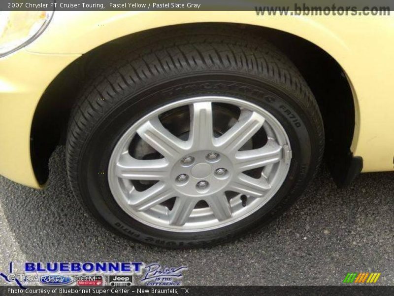 Pastel Yellow / Pastel Slate Gray 2007 Chrysler PT Cruiser Touring