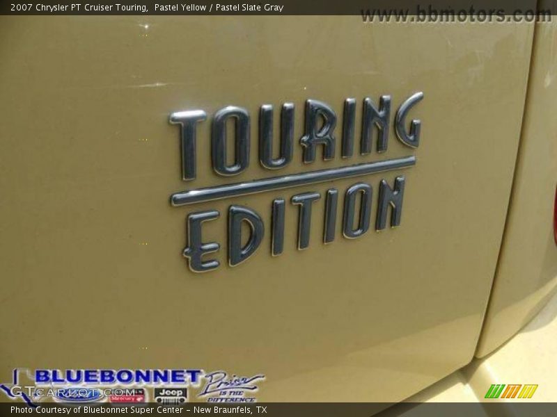 Pastel Yellow / Pastel Slate Gray 2007 Chrysler PT Cruiser Touring