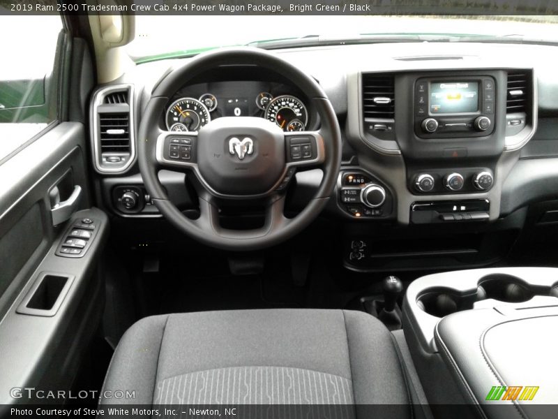 Dashboard of 2019 2500 Tradesman Crew Cab 4x4 Power Wagon Package