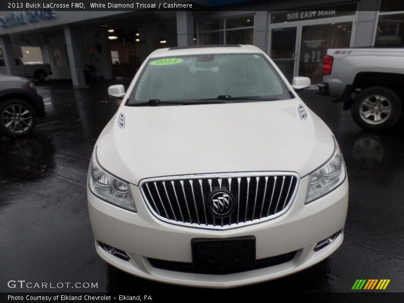 White Diamond Tricoat / Cashmere 2013 Buick LaCrosse FWD