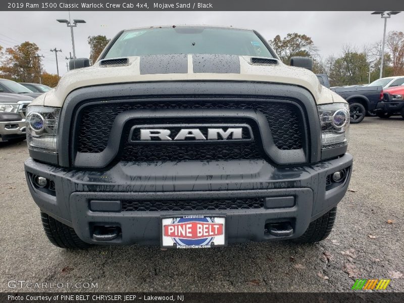 Mojave Sand / Black 2019 Ram 1500 Classic Warlock Crew Cab 4x4