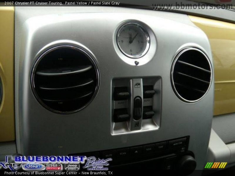 Pastel Yellow / Pastel Slate Gray 2007 Chrysler PT Cruiser Touring