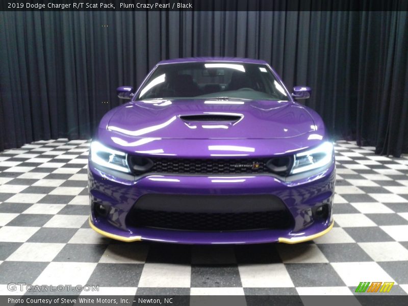 Plum Crazy Pearl / Black 2019 Dodge Charger R/T Scat Pack