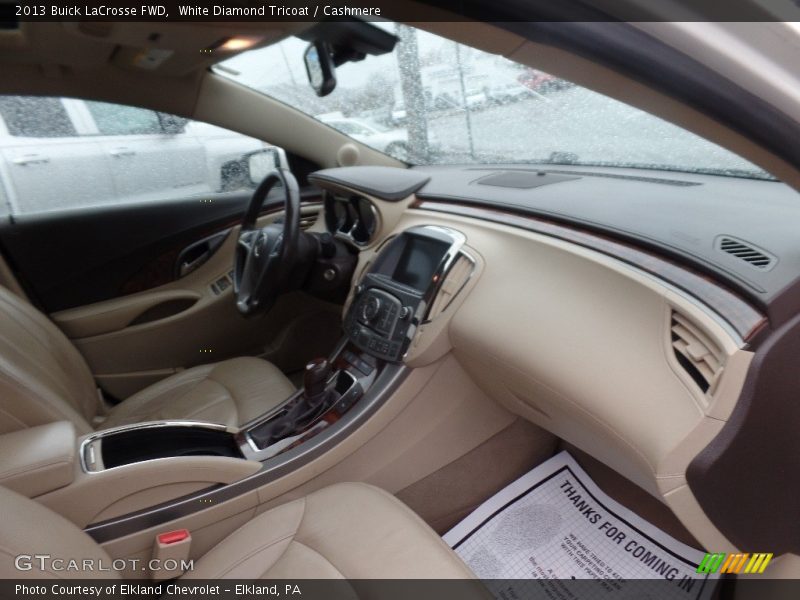 White Diamond Tricoat / Cashmere 2013 Buick LaCrosse FWD