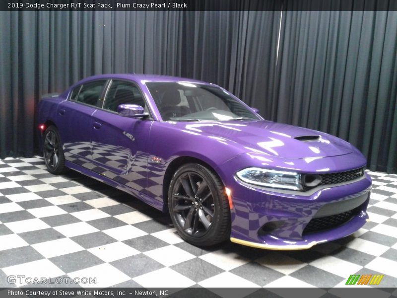 Plum Crazy Pearl / Black 2019 Dodge Charger R/T Scat Pack