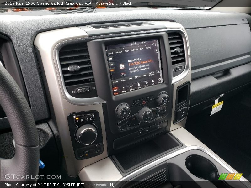 Controls of 2019 1500 Classic Warlock Crew Cab 4x4