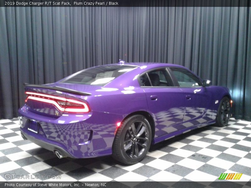 Plum Crazy Pearl / Black 2019 Dodge Charger R/T Scat Pack
