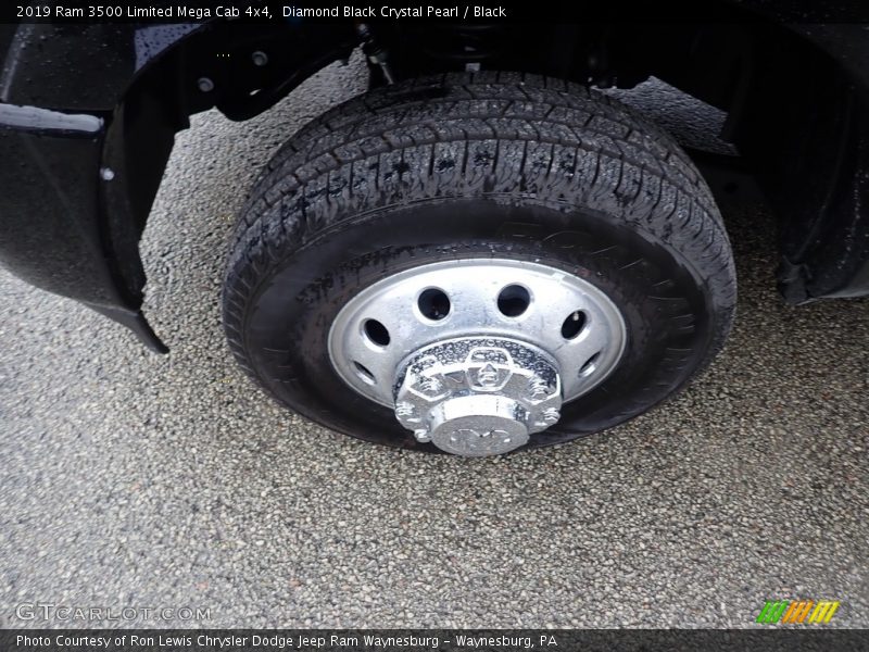 Diamond Black Crystal Pearl / Black 2019 Ram 3500 Limited Mega Cab 4x4