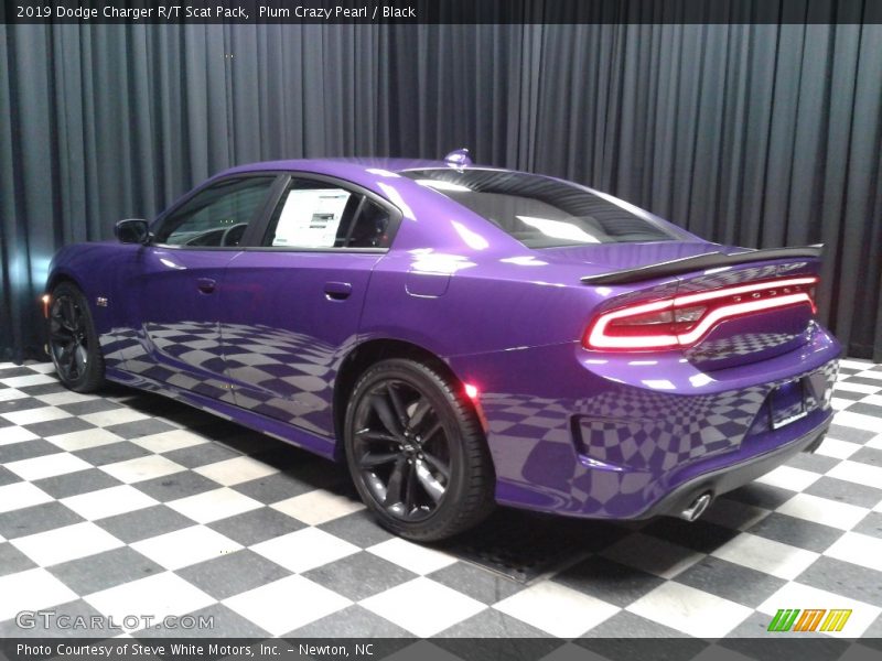 Plum Crazy Pearl / Black 2019 Dodge Charger R/T Scat Pack