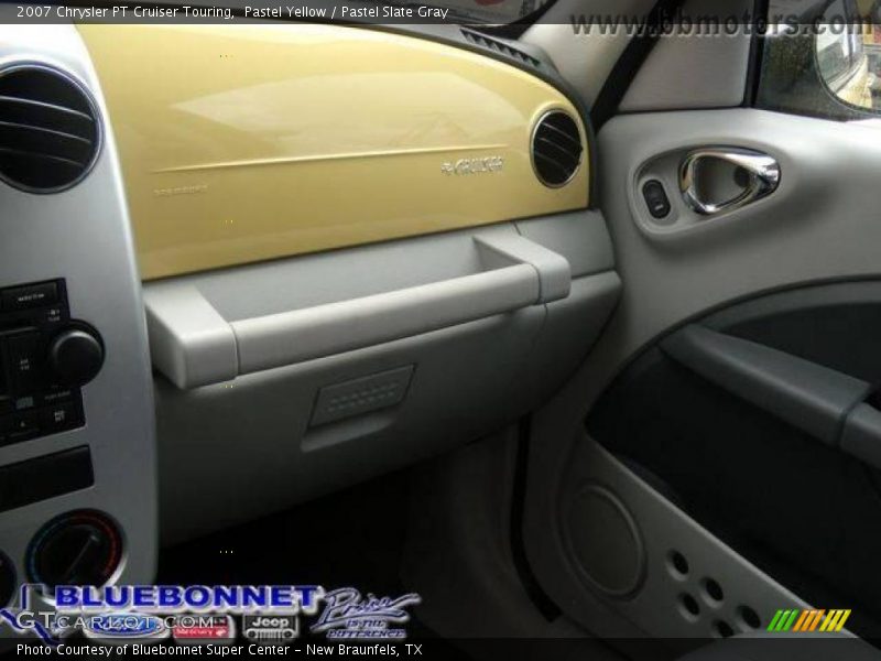 Pastel Yellow / Pastel Slate Gray 2007 Chrysler PT Cruiser Touring