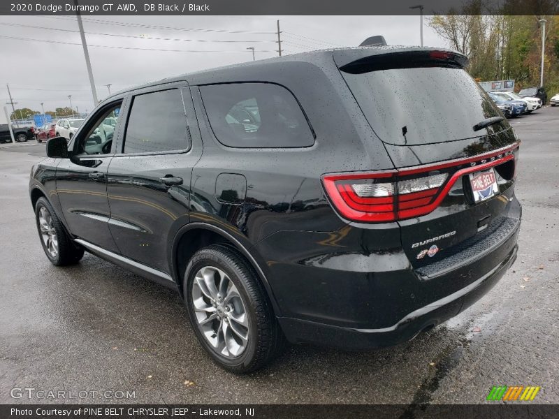 DB Black / Black 2020 Dodge Durango GT AWD