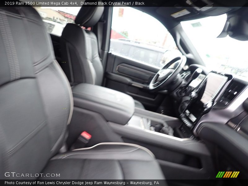 Diamond Black Crystal Pearl / Black 2019 Ram 3500 Limited Mega Cab 4x4