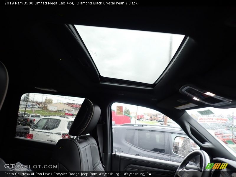 Diamond Black Crystal Pearl / Black 2019 Ram 3500 Limited Mega Cab 4x4