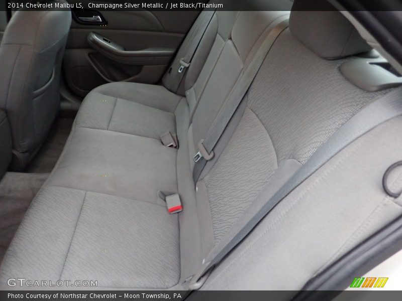 Champagne Silver Metallic / Jet Black/Titanium 2014 Chevrolet Malibu LS