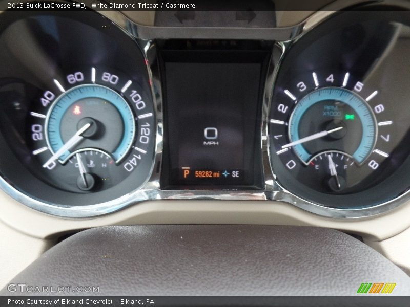 White Diamond Tricoat / Cashmere 2013 Buick LaCrosse FWD