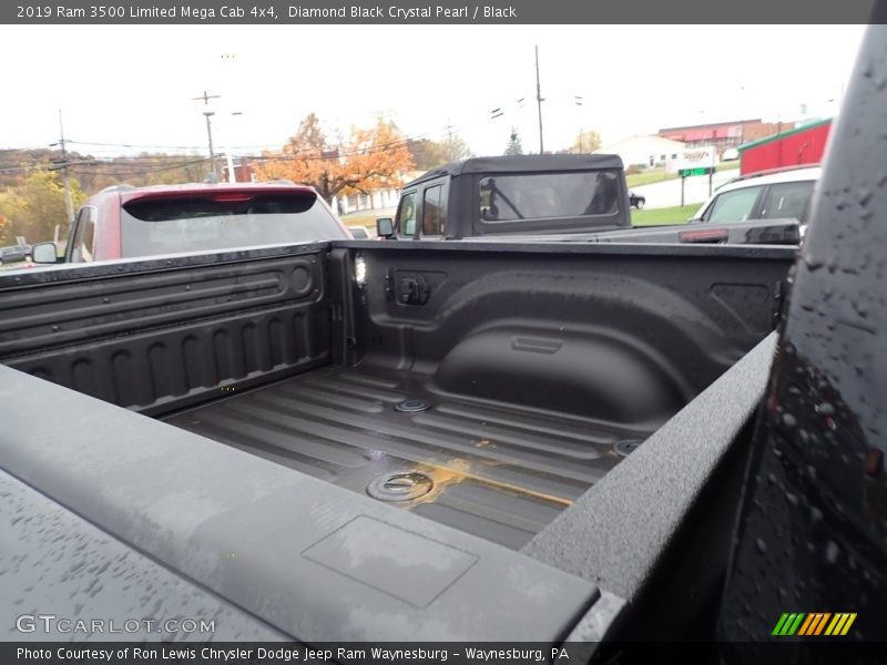 Diamond Black Crystal Pearl / Black 2019 Ram 3500 Limited Mega Cab 4x4