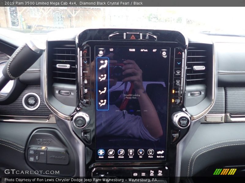 Controls of 2019 3500 Limited Mega Cab 4x4