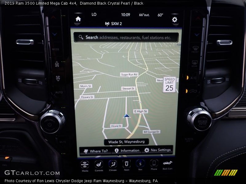 Navigation of 2019 3500 Limited Mega Cab 4x4
