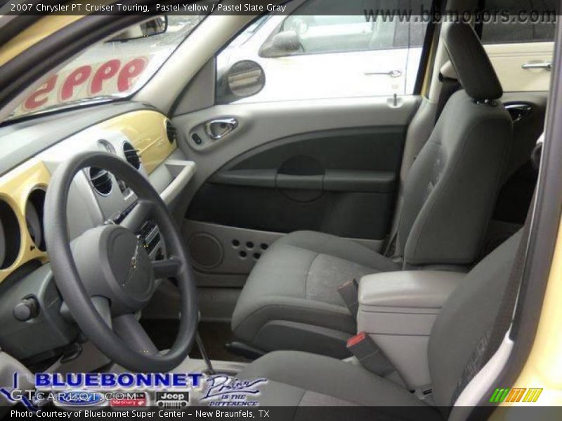 Pastel Yellow / Pastel Slate Gray 2007 Chrysler PT Cruiser Touring