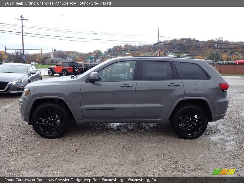 Sting-Gray / Black 2020 Jeep Grand Cherokee Altitude 4x4