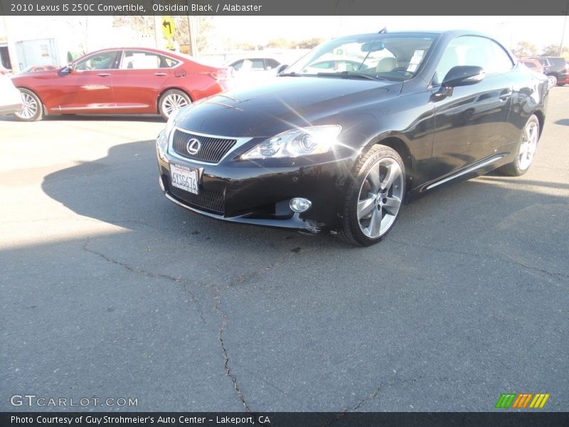 Obsidian Black / Alabaster 2010 Lexus IS 250C Convertible