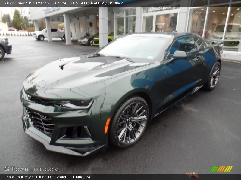 Rally Green Metallic / Jet Black 2020 Chevrolet Camaro ZL1 Coupe