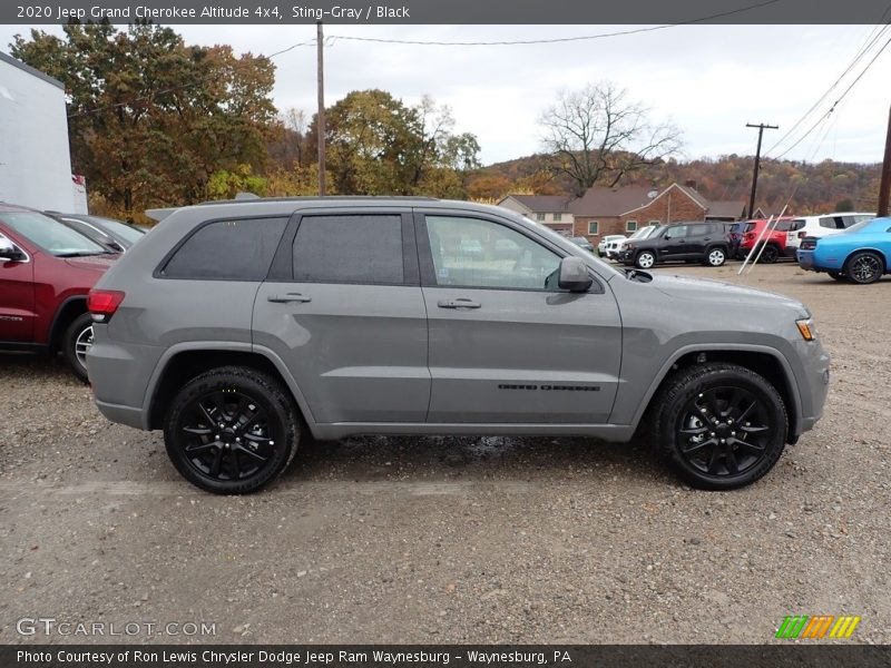 Sting-Gray / Black 2020 Jeep Grand Cherokee Altitude 4x4