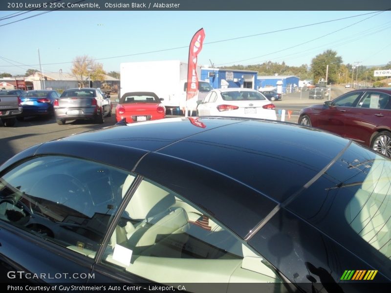 Obsidian Black / Alabaster 2010 Lexus IS 250C Convertible