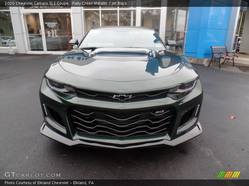 Rally Green Metallic / Jet Black 2020 Chevrolet Camaro ZL1 Coupe