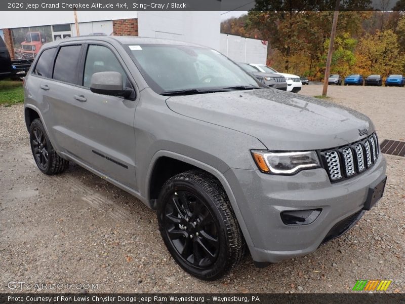 Sting-Gray / Black 2020 Jeep Grand Cherokee Altitude 4x4