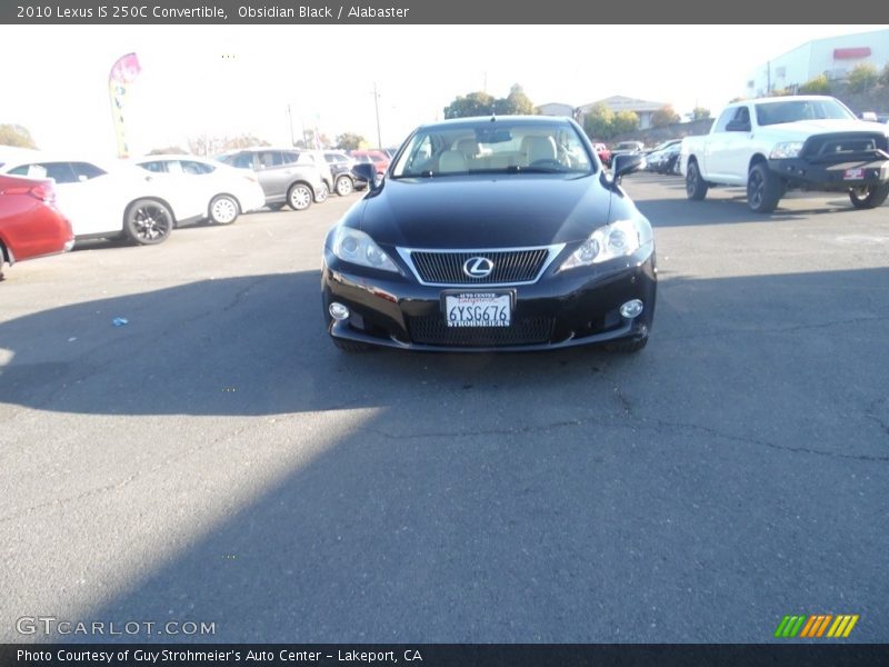 Obsidian Black / Alabaster 2010 Lexus IS 250C Convertible