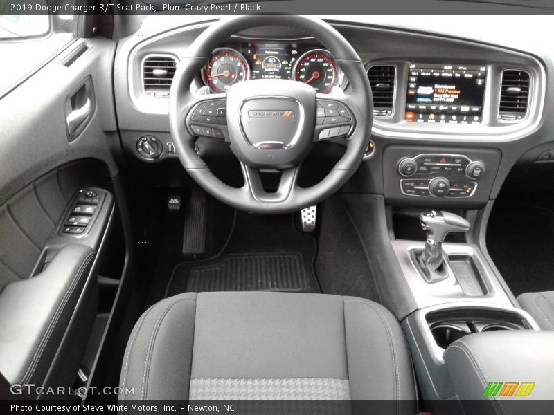 Plum Crazy Pearl / Black 2019 Dodge Charger R/T Scat Pack