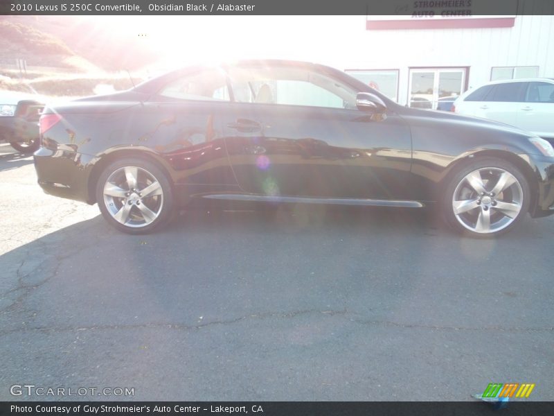 Obsidian Black / Alabaster 2010 Lexus IS 250C Convertible