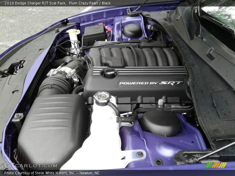 Plum Crazy Pearl / Black 2019 Dodge Charger R/T Scat Pack