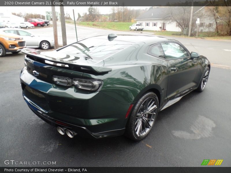 Rally Green Metallic / Jet Black 2020 Chevrolet Camaro ZL1 Coupe